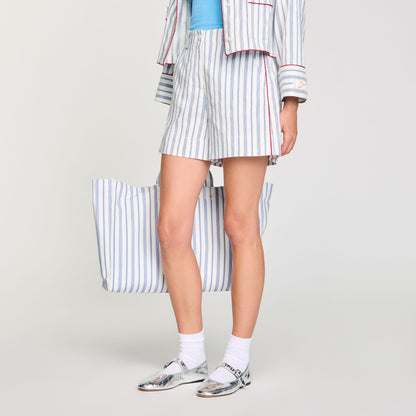 Sandro Striped shorts