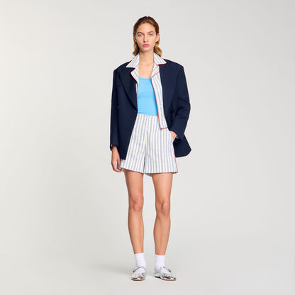 Sandro Striped shorts