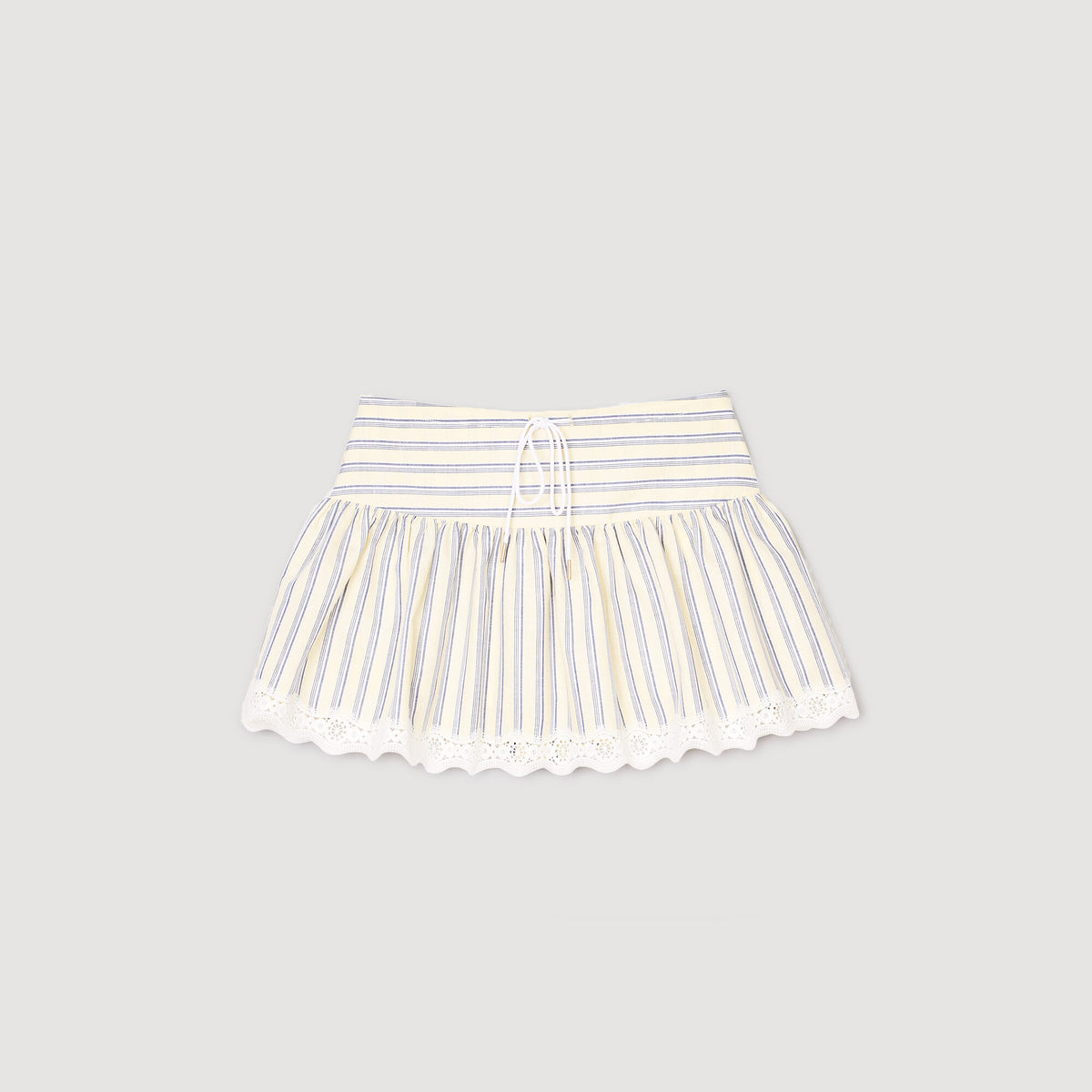 Sandro Striped skort