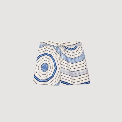Sandro Spiral-motif shorts