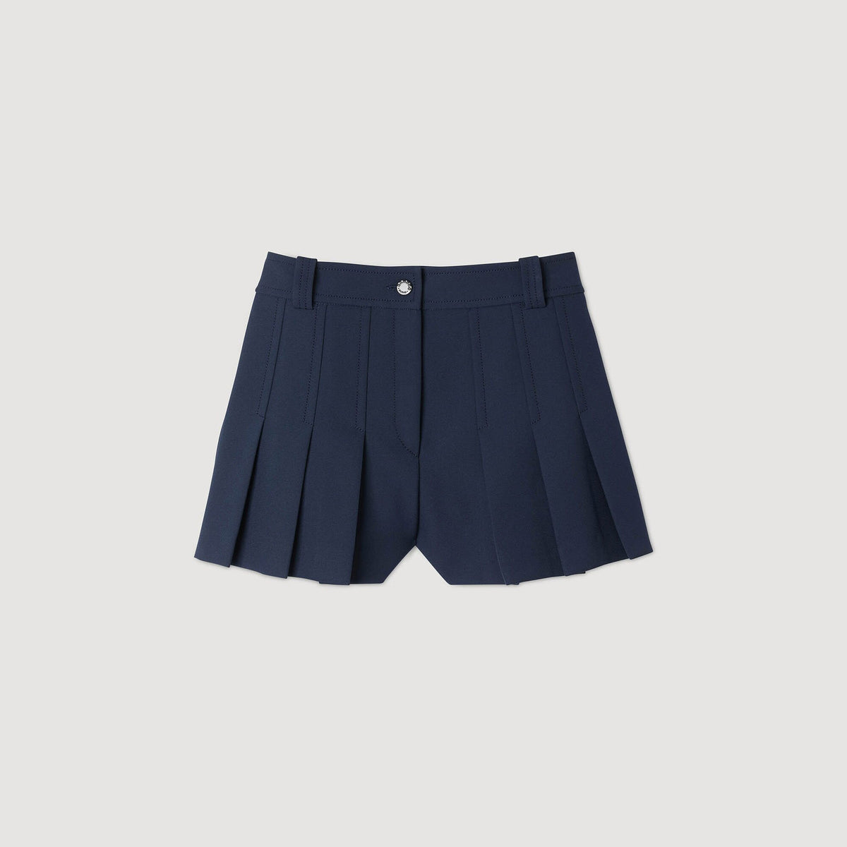 Sandro Tailored pleated shorts