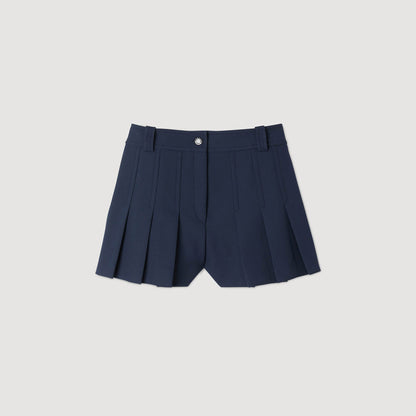 Sandro Tailored pleated shorts