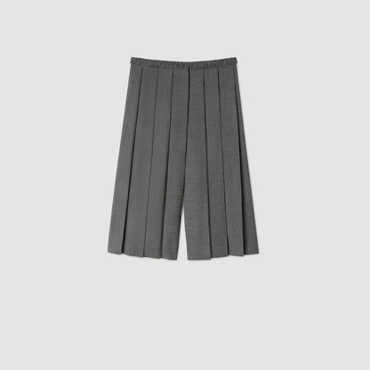 Sandro Pleated long shorts