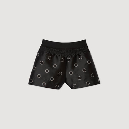 Sandro Rhinestone shorts