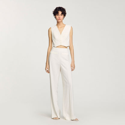 Sandro Sequin cropped jacket