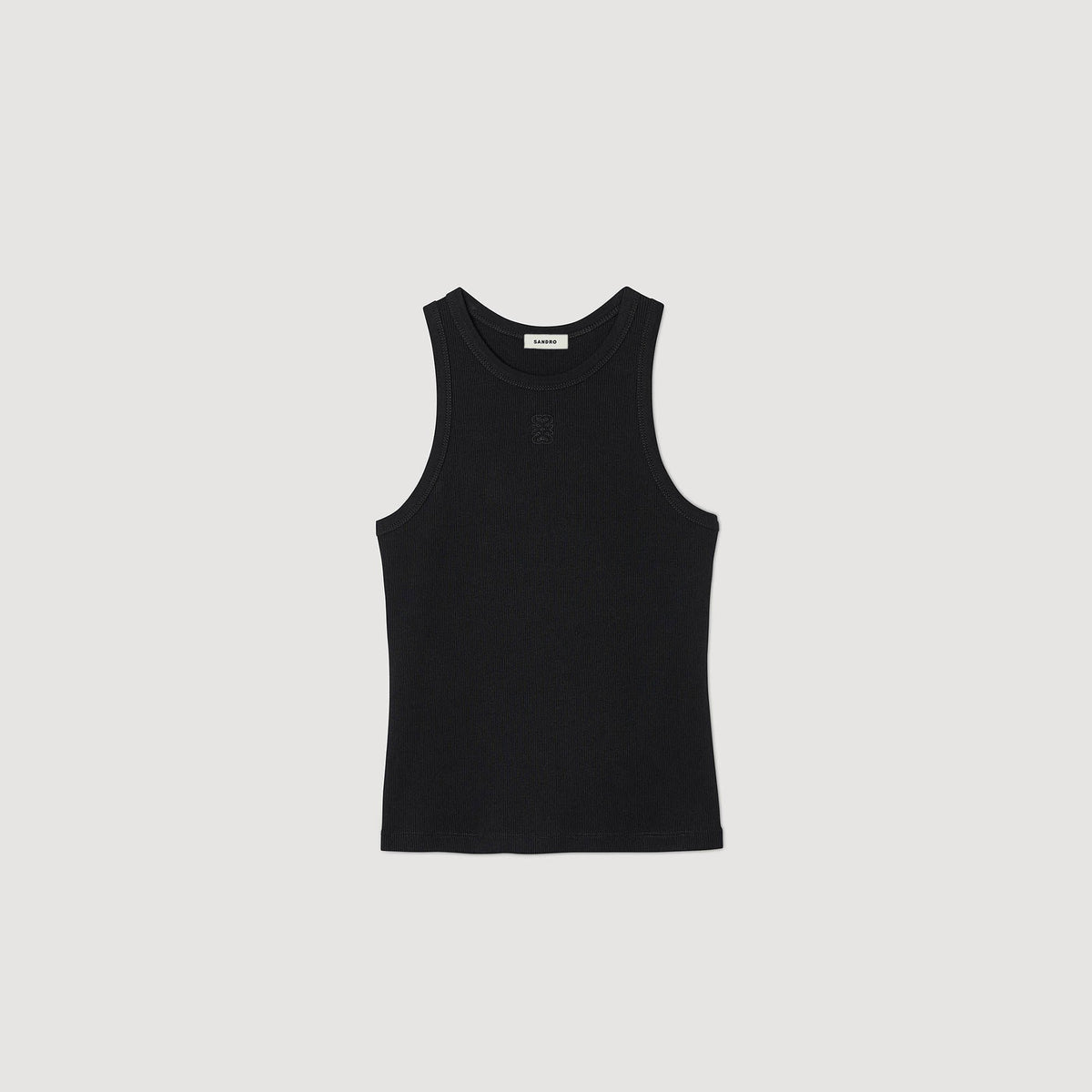 Sandro Embroidered vest top