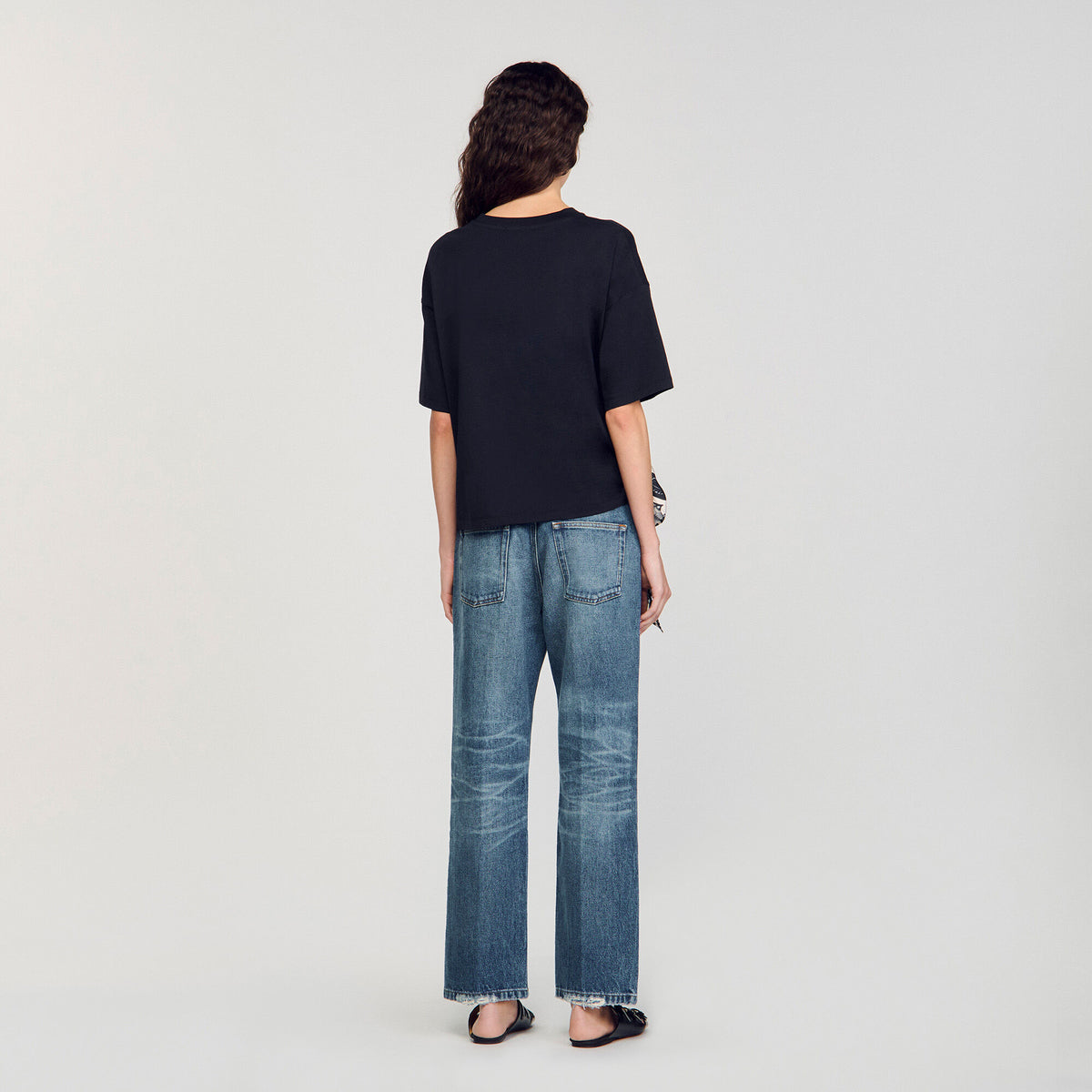 Sandro Floral motif T-shirt