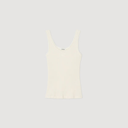 Sandro Rib knit vest top