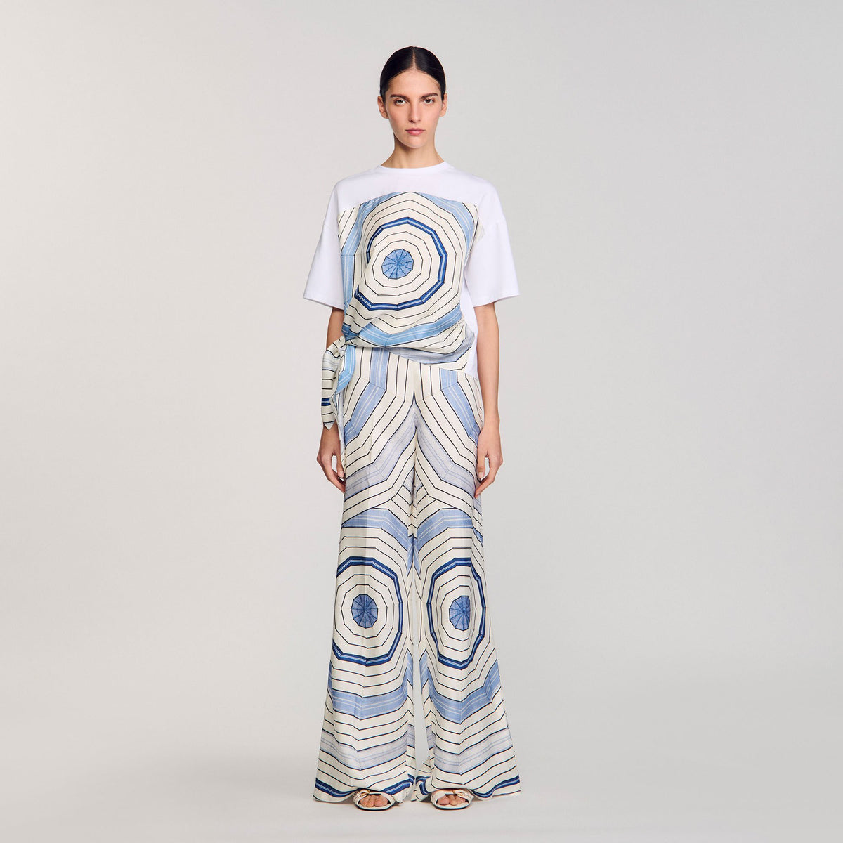 Sandro Spiral print T-shirt