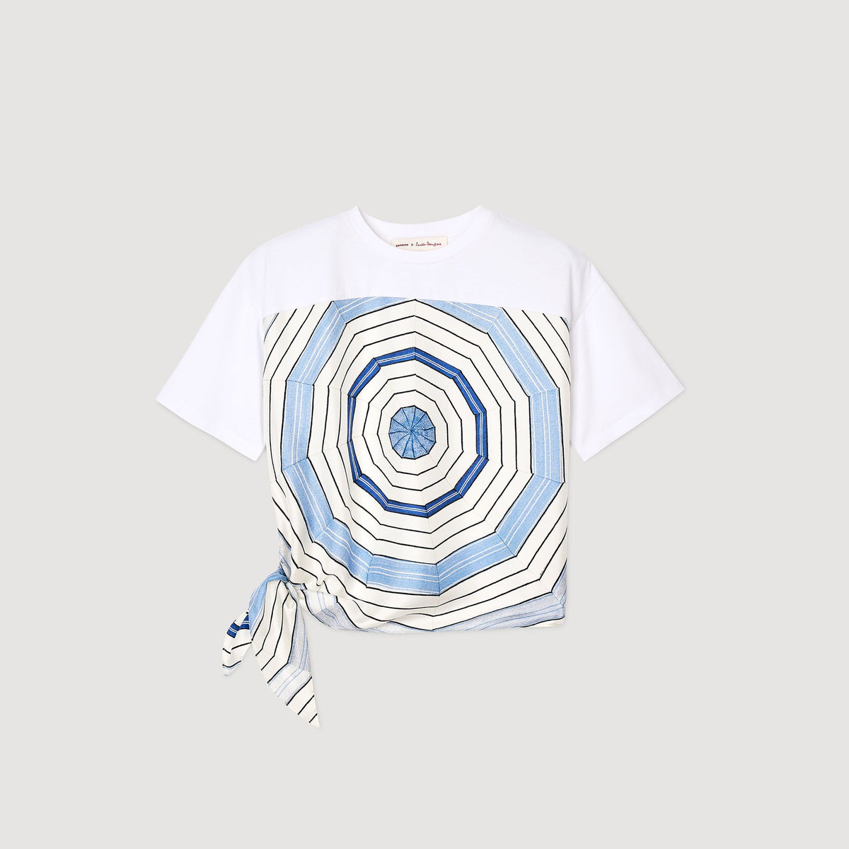 Sandro Spiral print T-shirt