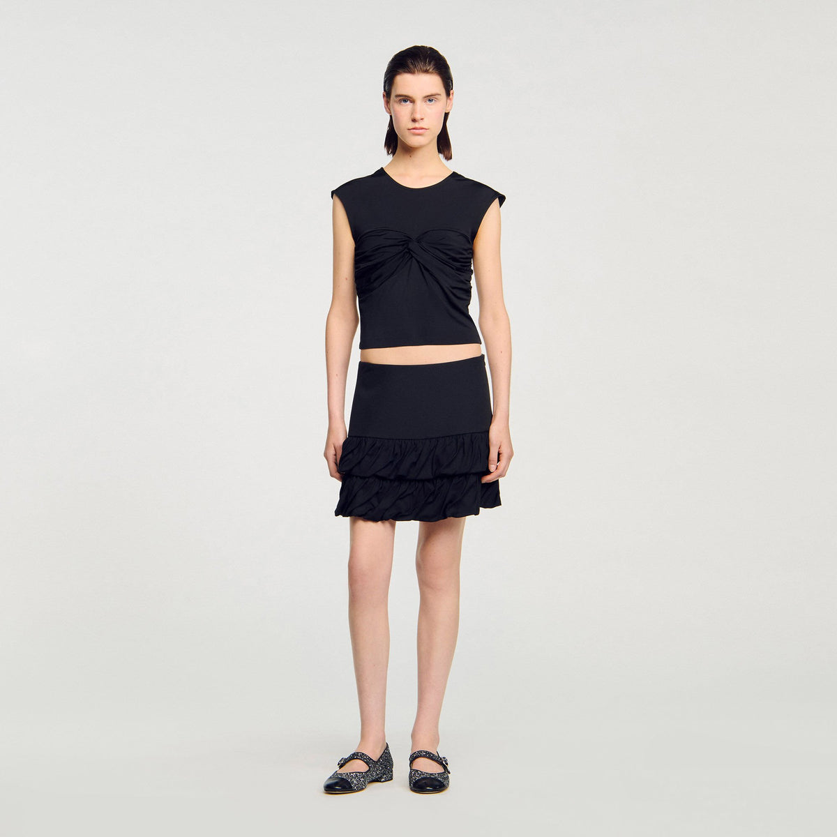 Sandro Draped T-shirt