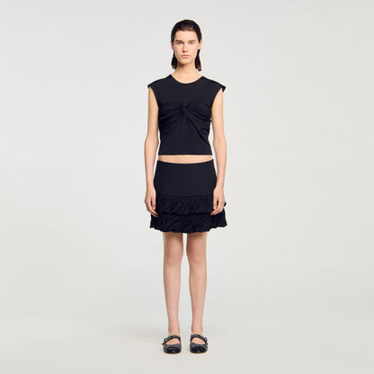 Sandro Draped T-shirt