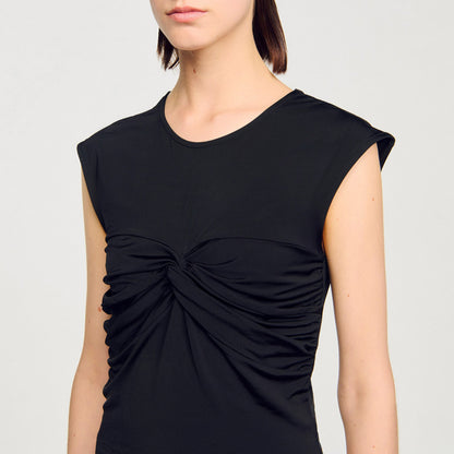 Sandro Draped T-shirt