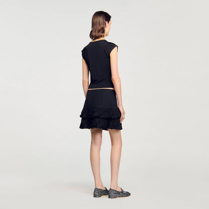 Sandro Draped T-shirt