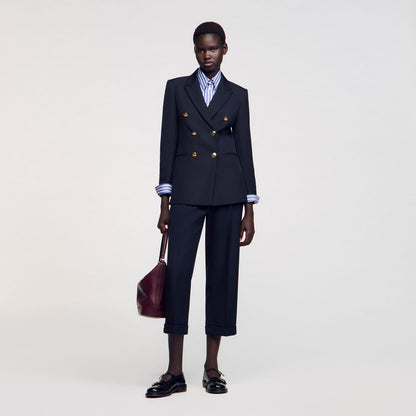 Sandro Double-breasted suit jacket