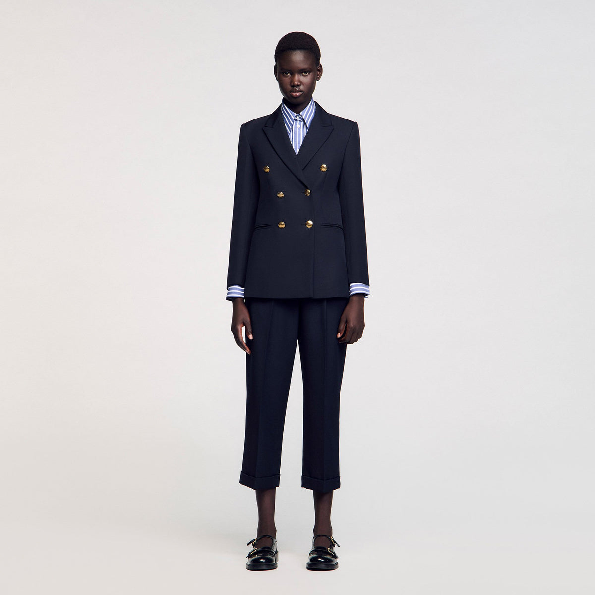 Sandro Double-breasted suit jacket