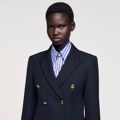 Sandro Double-breasted suit jacket