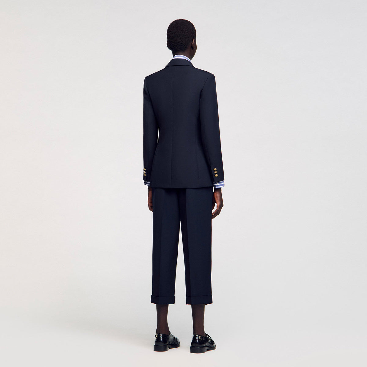 Sandro Double-breasted suit jacket