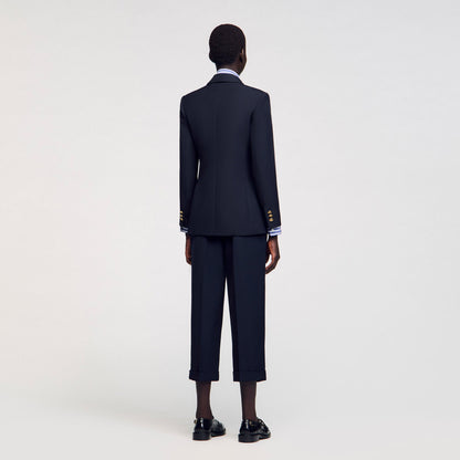 Sandro Double-breasted suit jacket