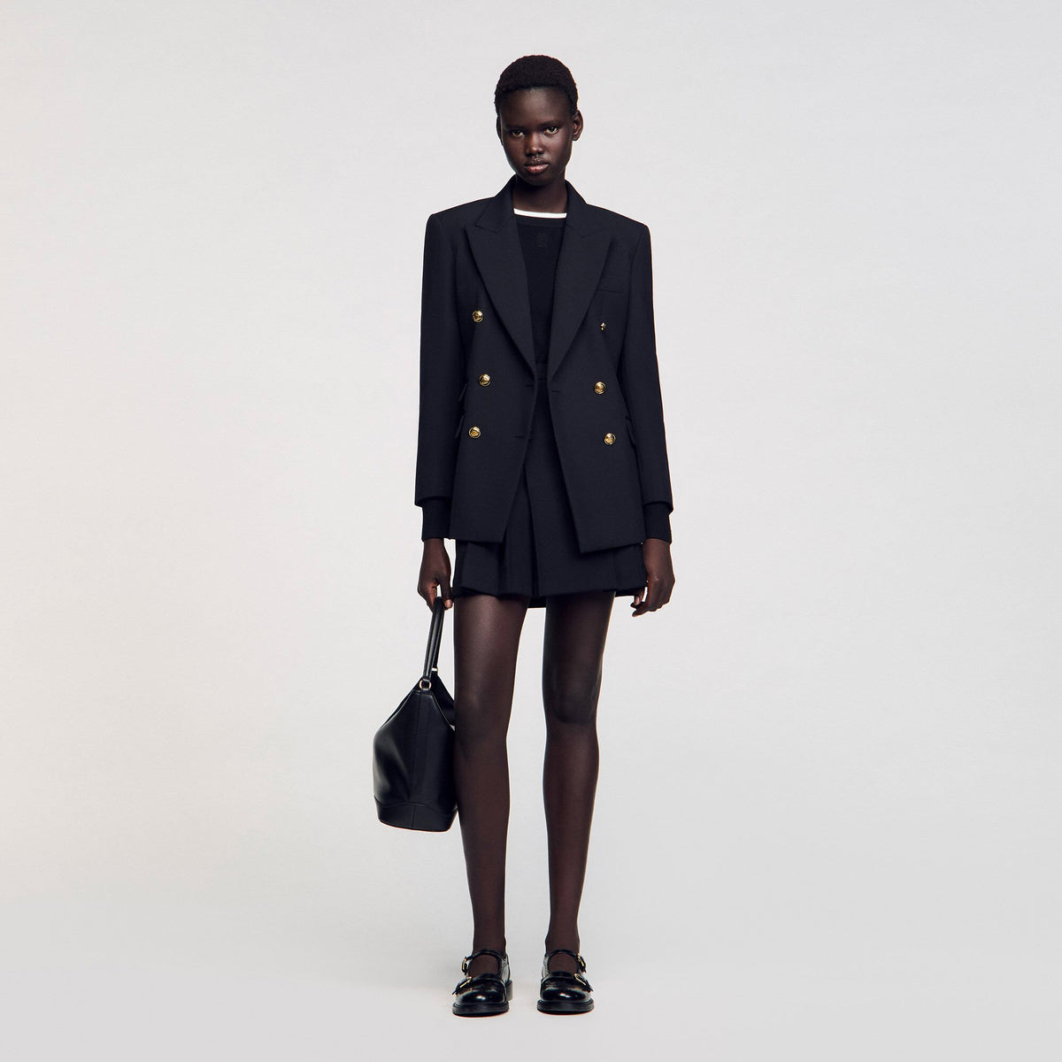 Sandro Double-breasted suit jacket