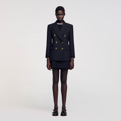 Sandro Double-breasted suit jacket