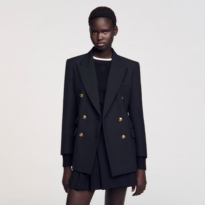 Sandro Double-breasted suit jacket