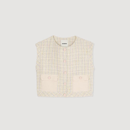 Sandro Decorative tweed jacket