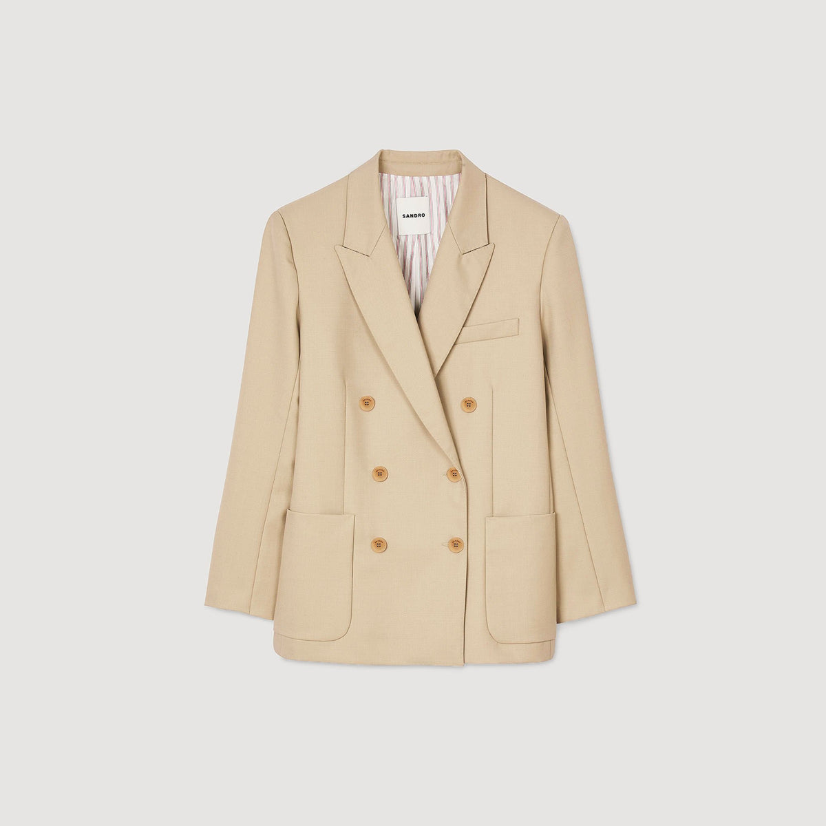 Sandro Double-breasted suit jacket