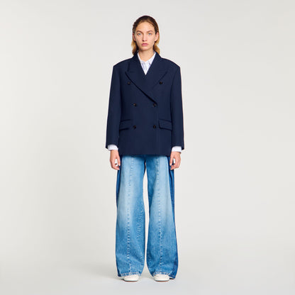 Sandro Wool blend suit jacket