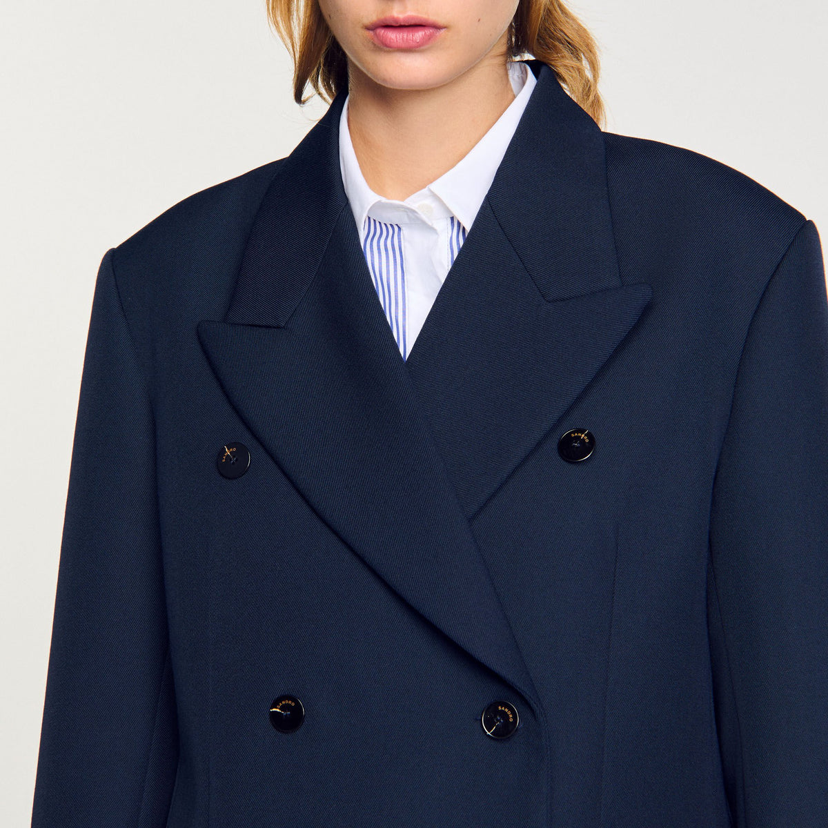 Sandro Wool blend suit jacket