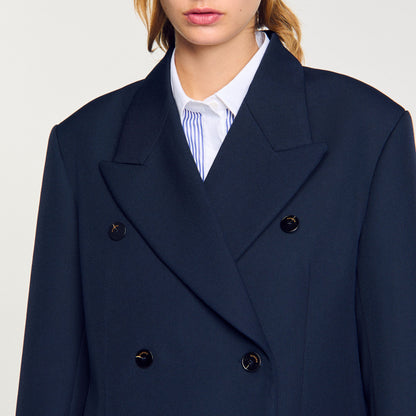 Sandro Wool blend suit jacket