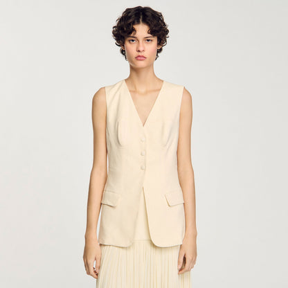 Sandro Sleeveless vest