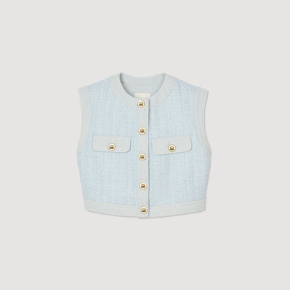 Sandro Decorative tweed jacket