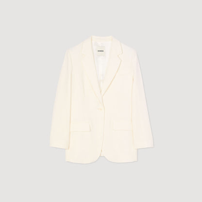 Sandro Sequinned suit jacket
