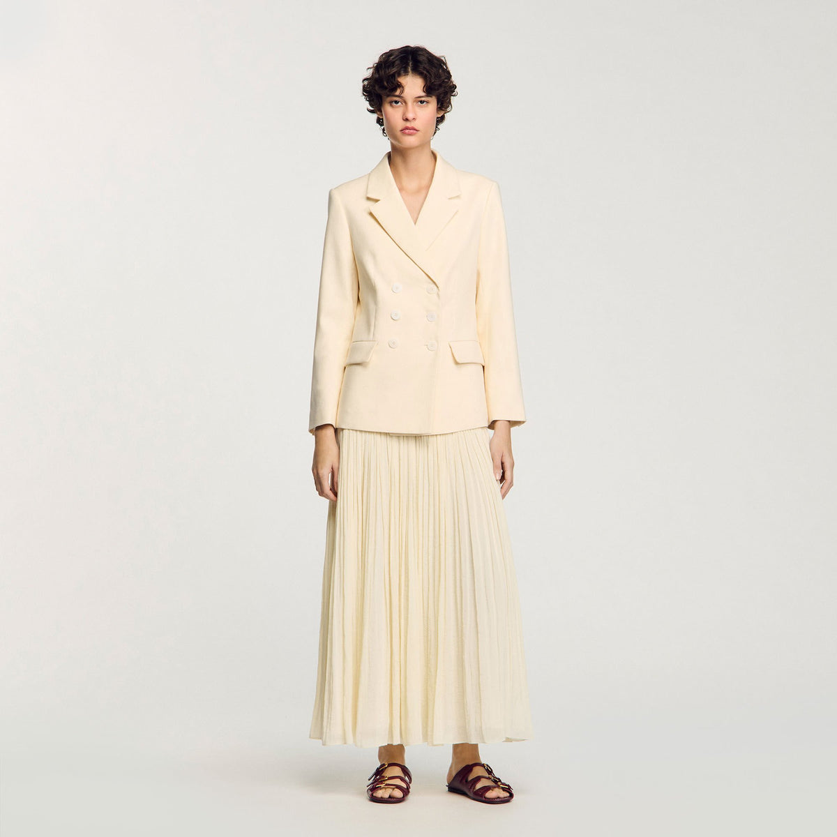 Sandro Double-breasted suit jacket