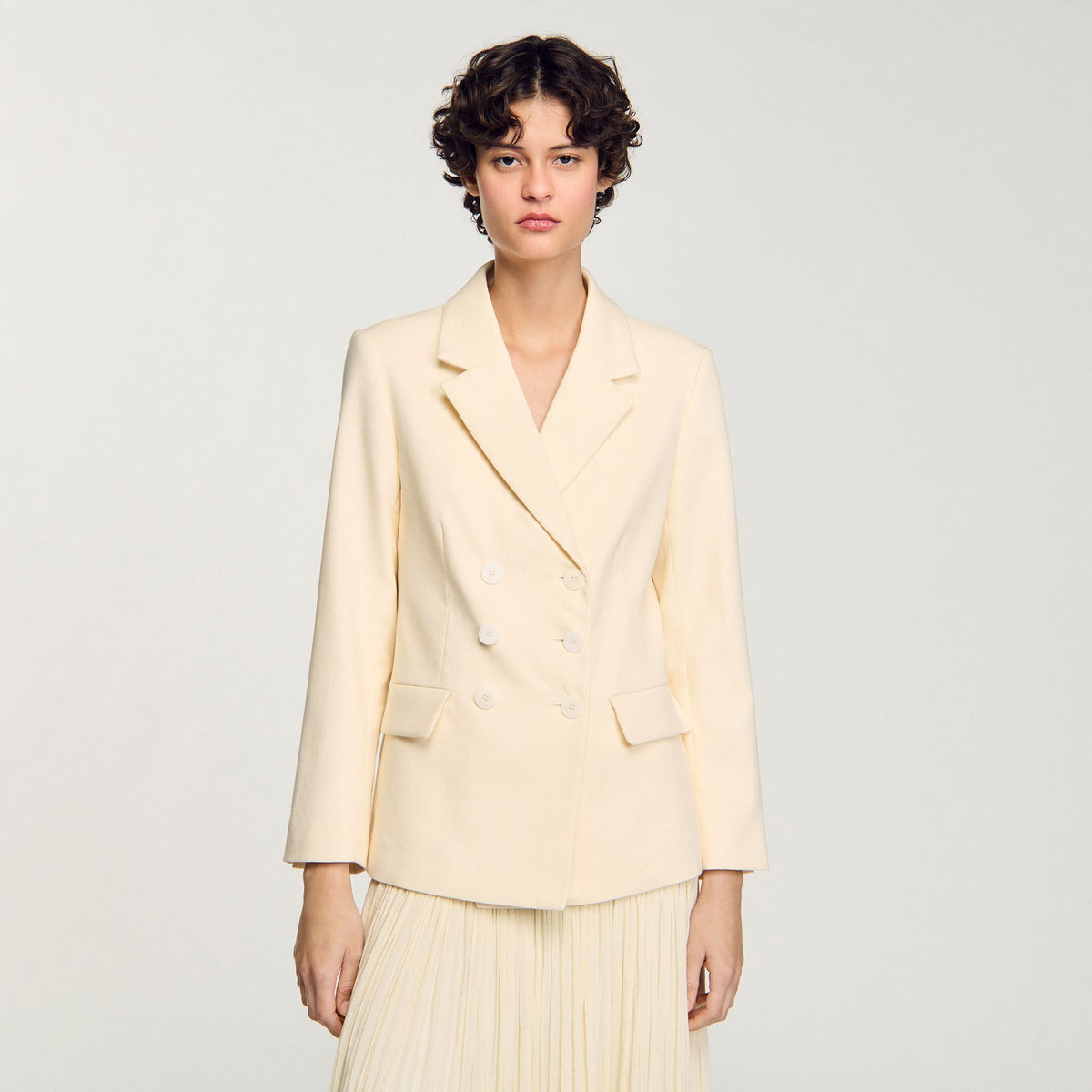 Sandro Double-breasted suit jacket
