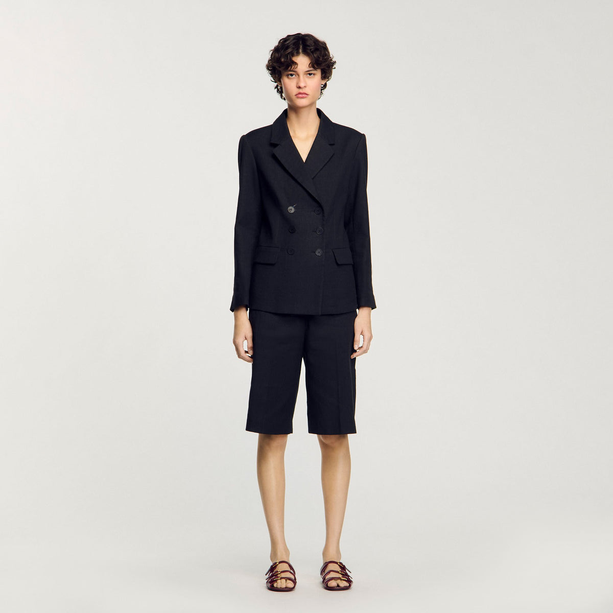 Sandro Double-breasted suit jacket