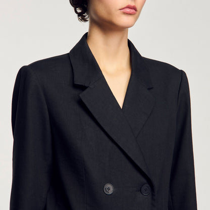 Sandro Double-breasted suit jacket