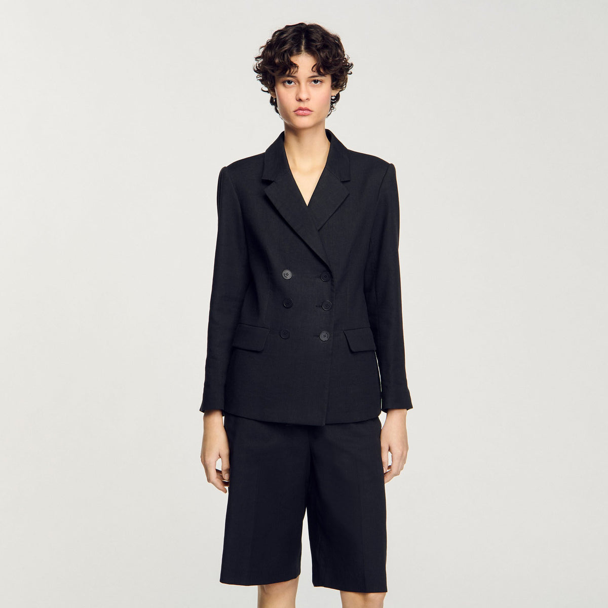 Sandro Double-breasted suit jacket