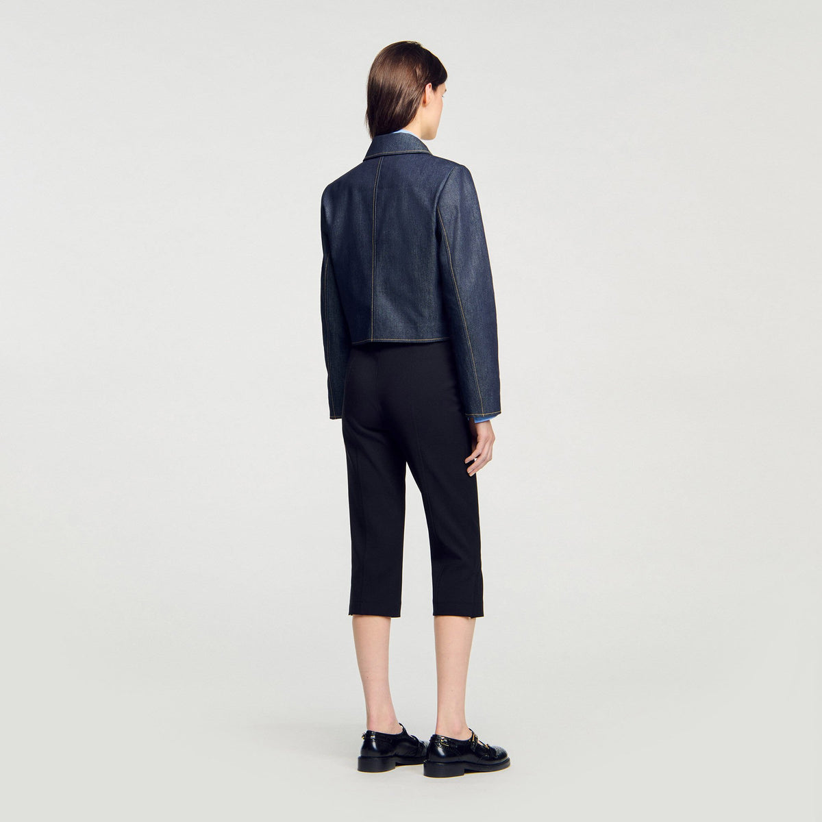 Sandro Denim tailored jacket