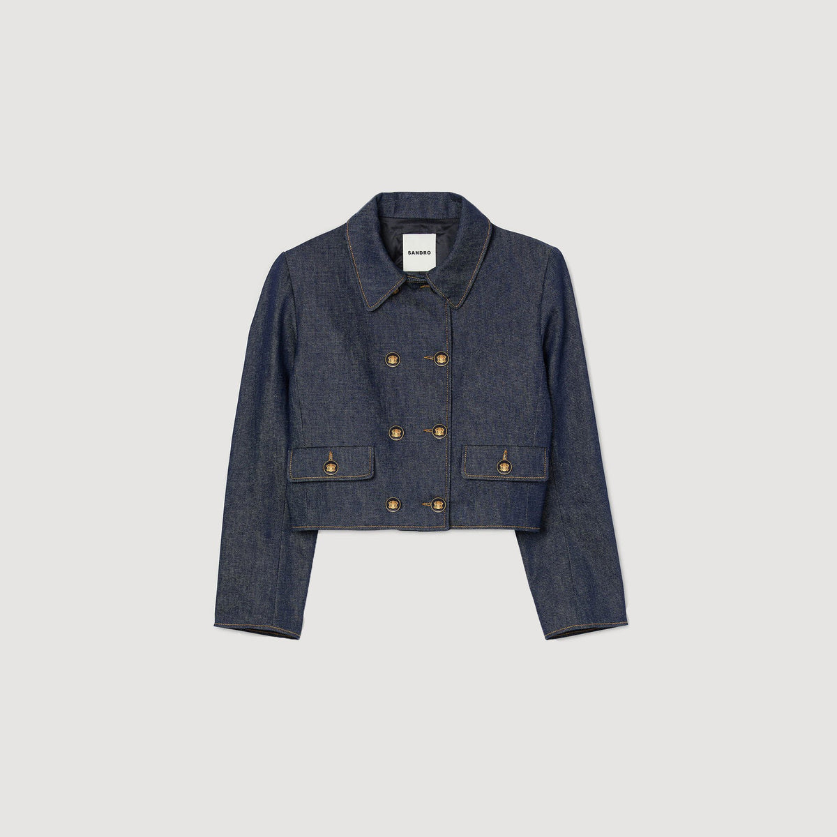 Sandro Denim tailored jacket