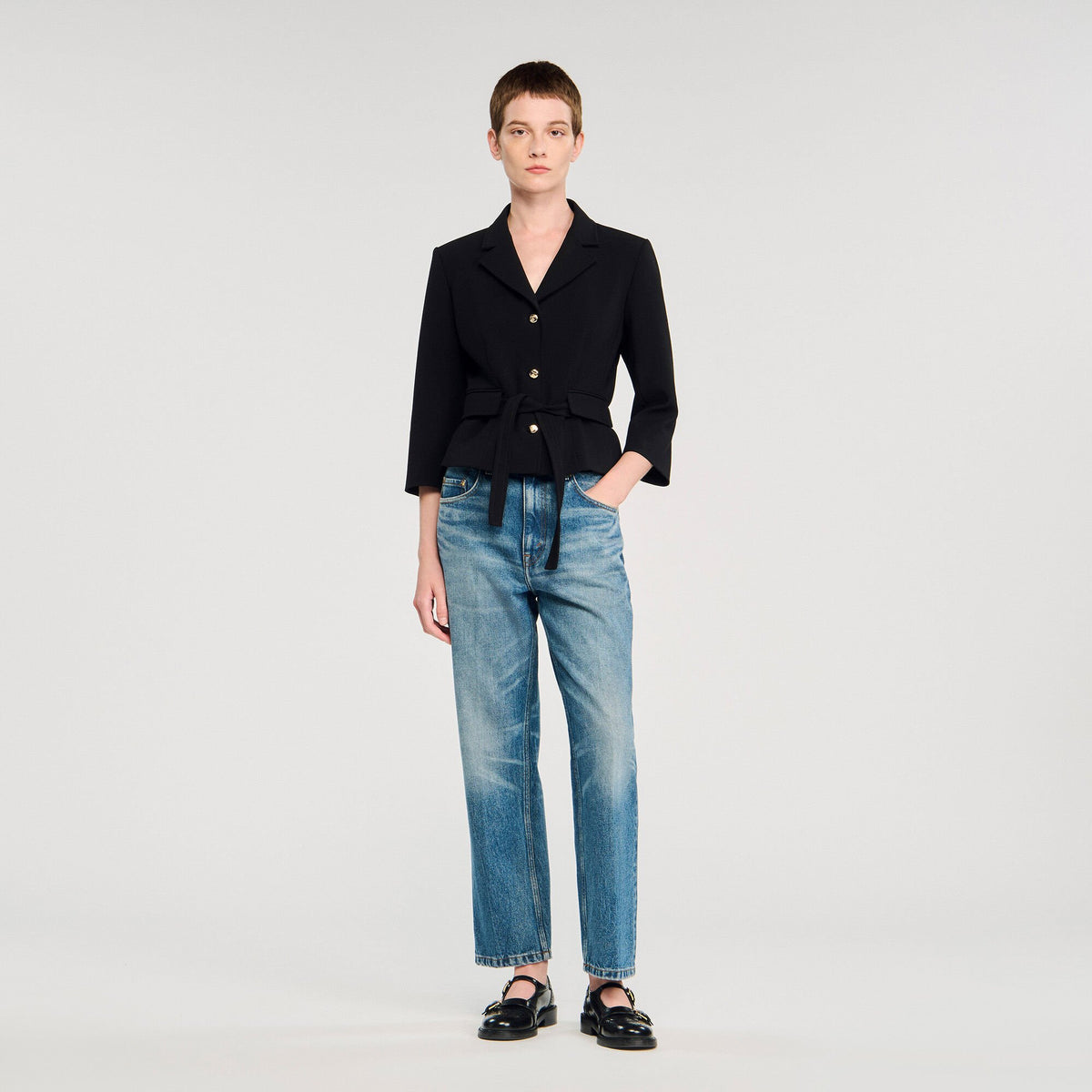 Sandro Short tailored jacket