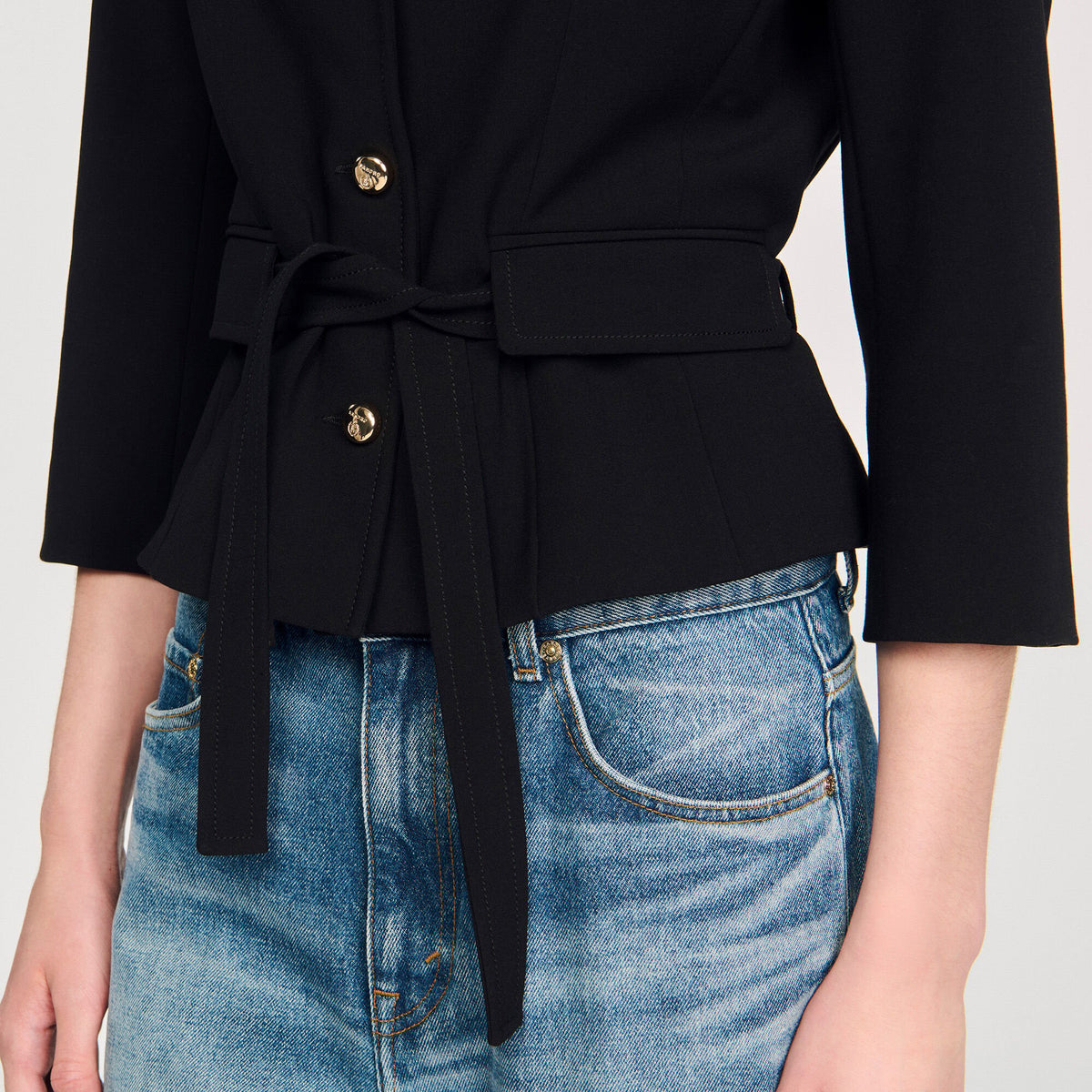 Sandro Short tailored jacket