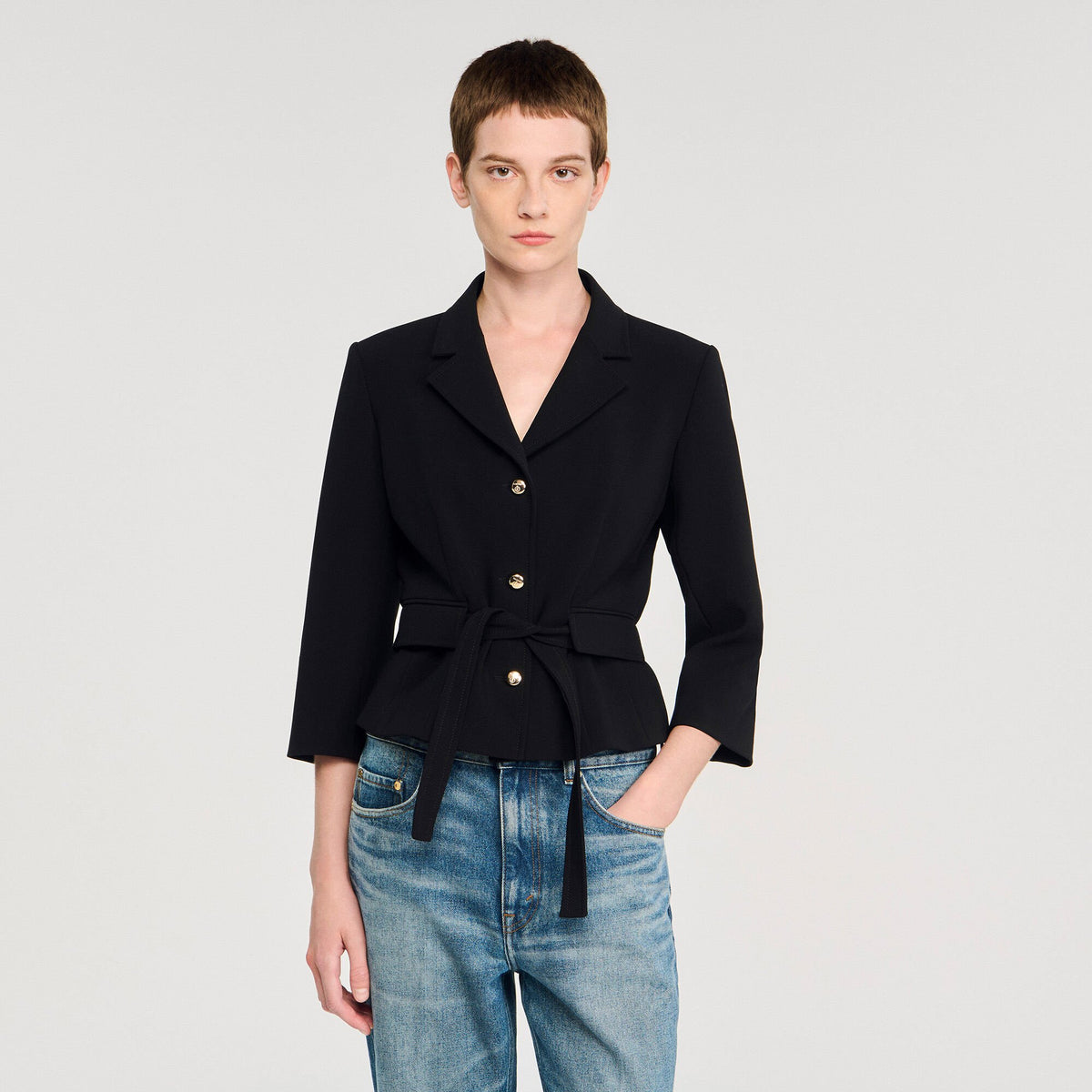 Sandro Short tailored jacket