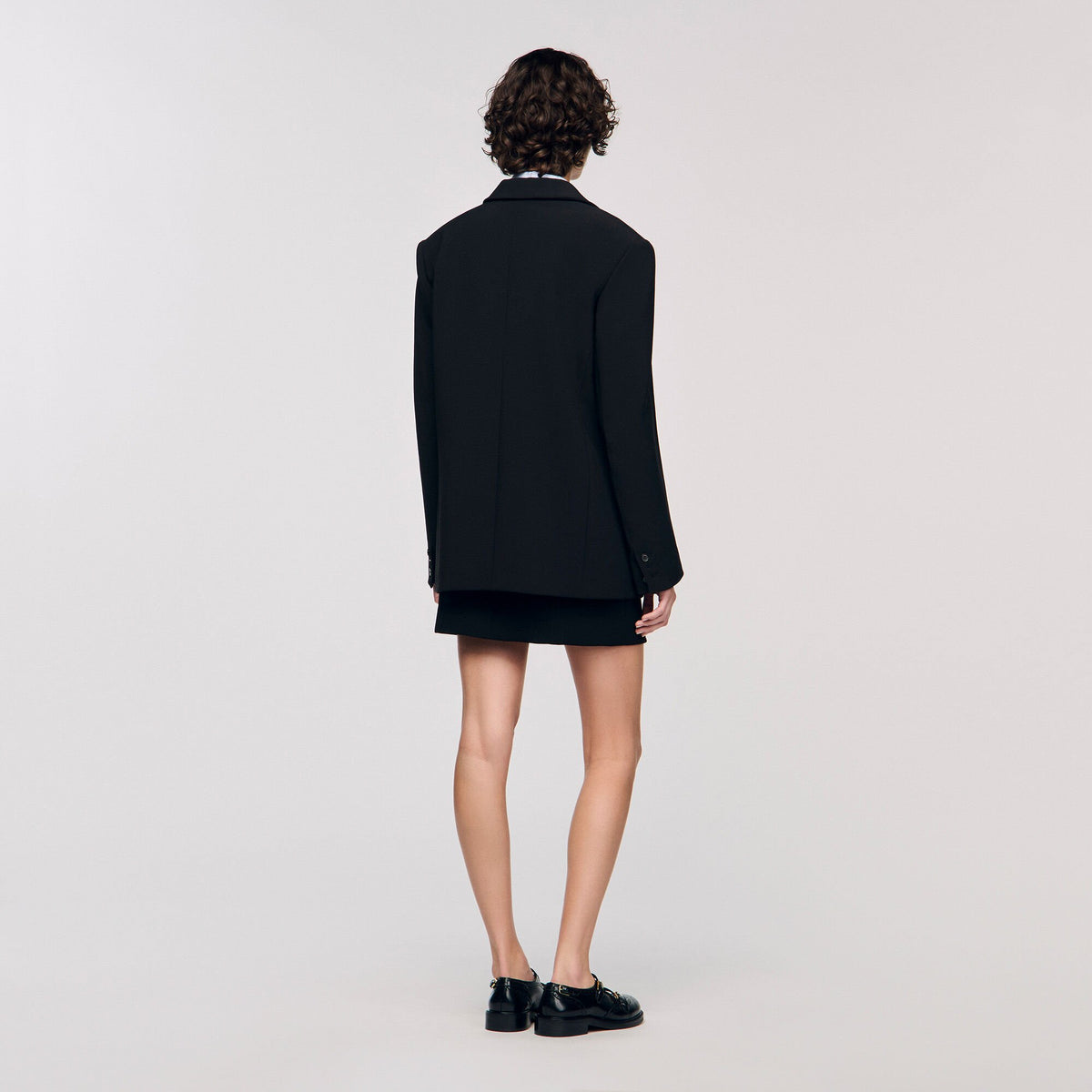Sandro Crossed tailored jacket