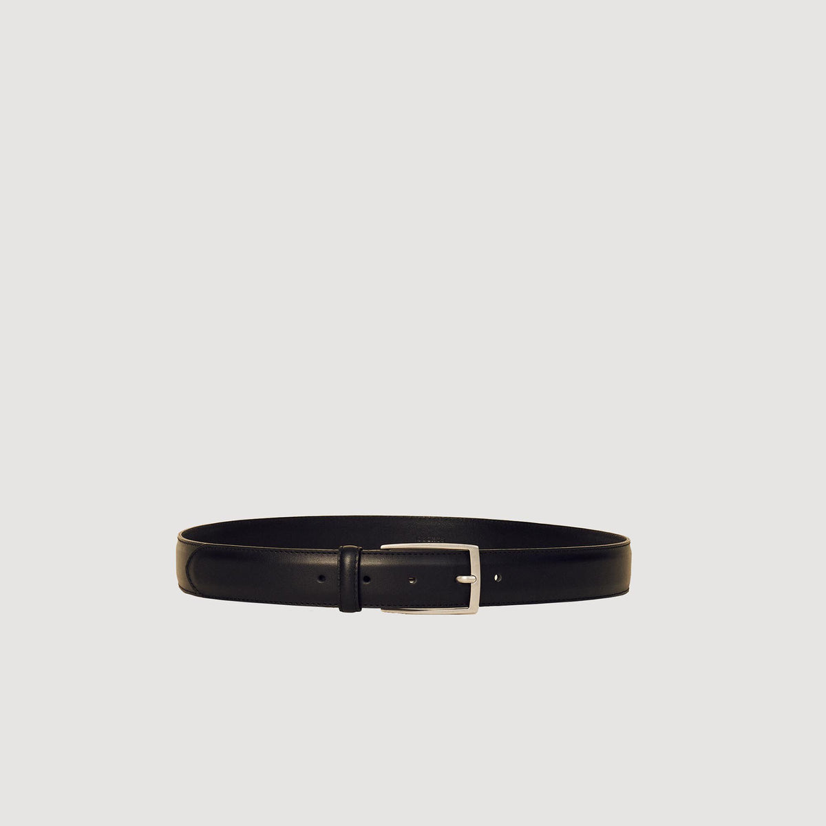 Sandro Smooth leather belt