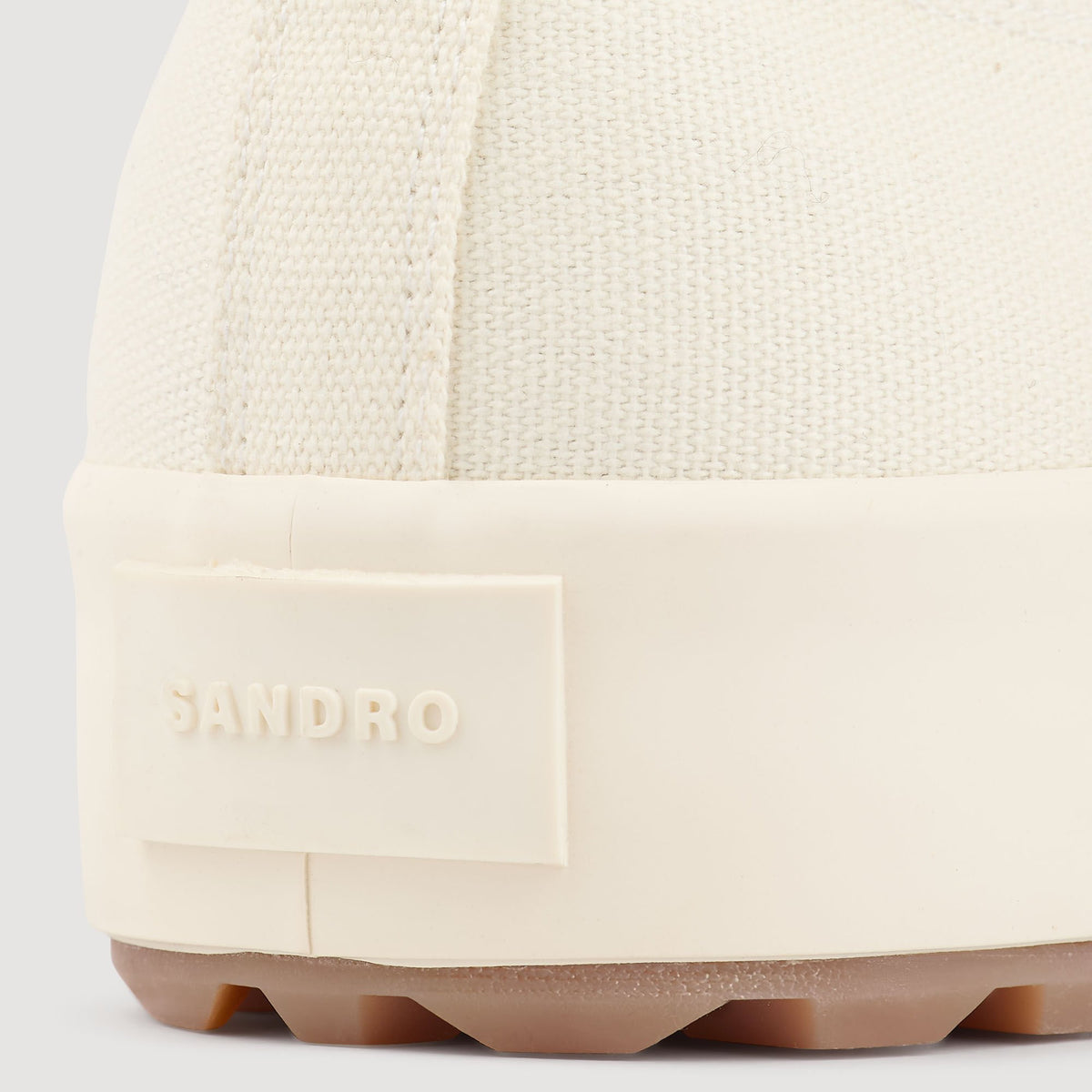 Sandro Low-top canvas sneakers