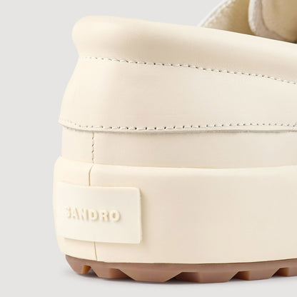 Sandro Leather boat shoes