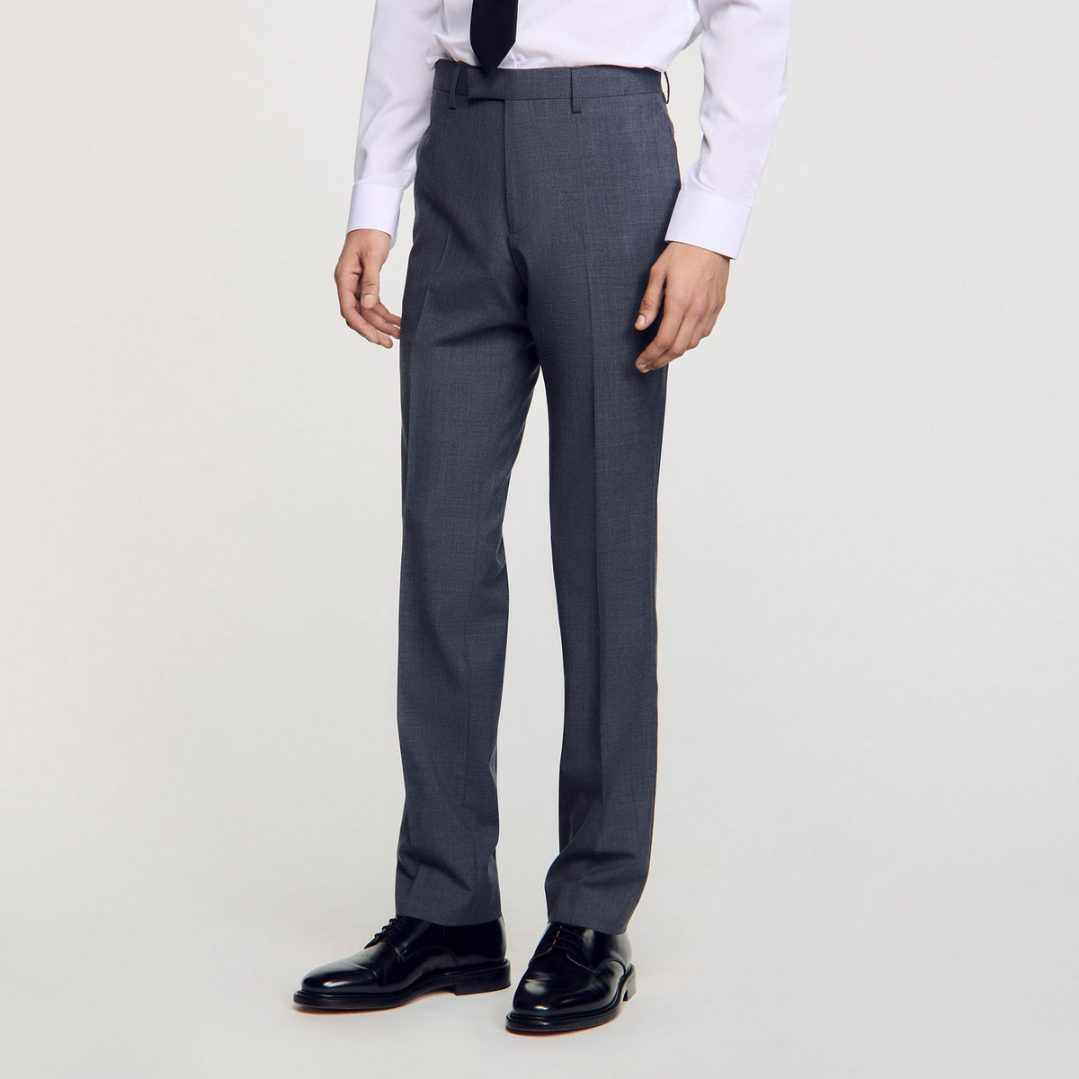 Sandro Glazed leather dress shoes