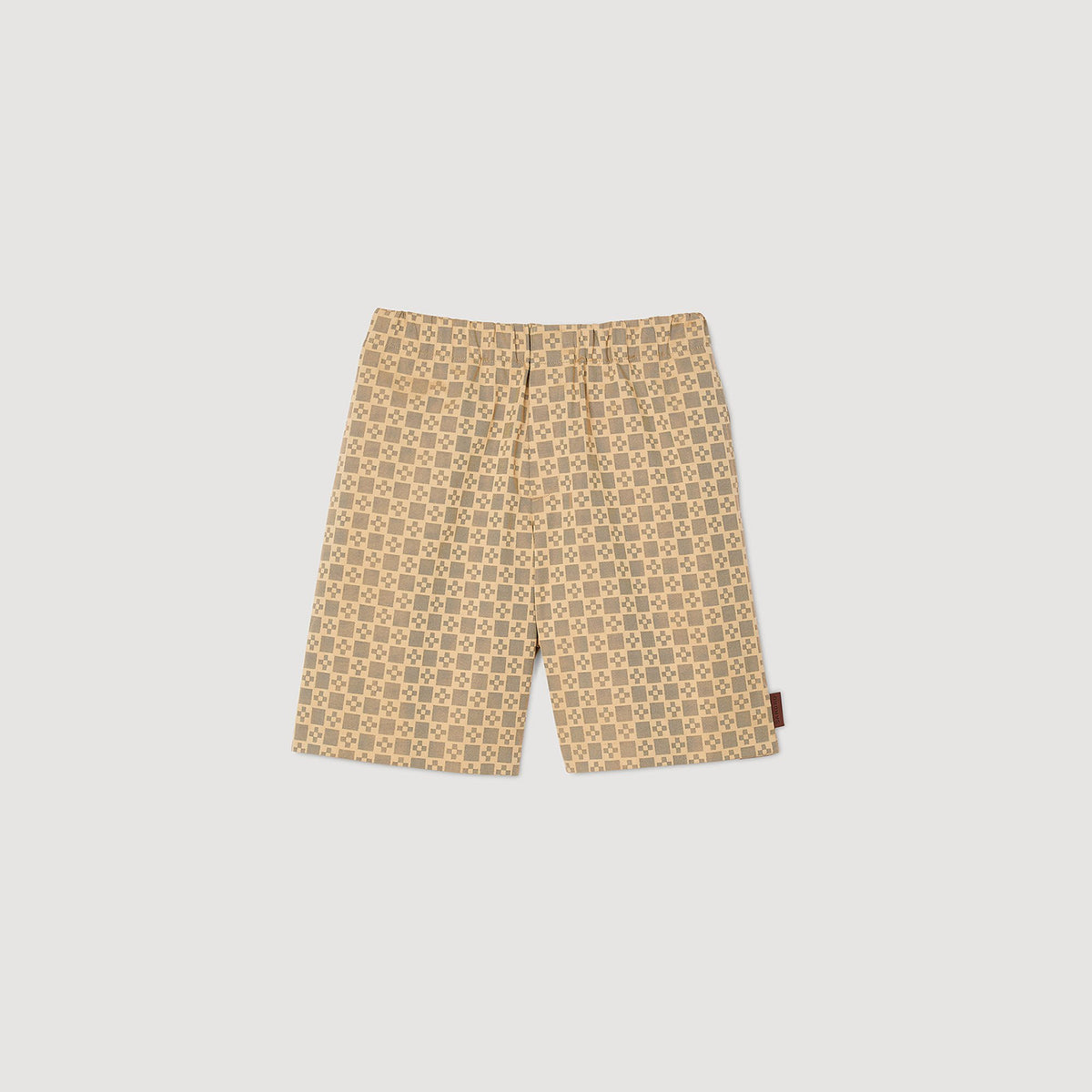 Sandro Square Cross jacquard shorts